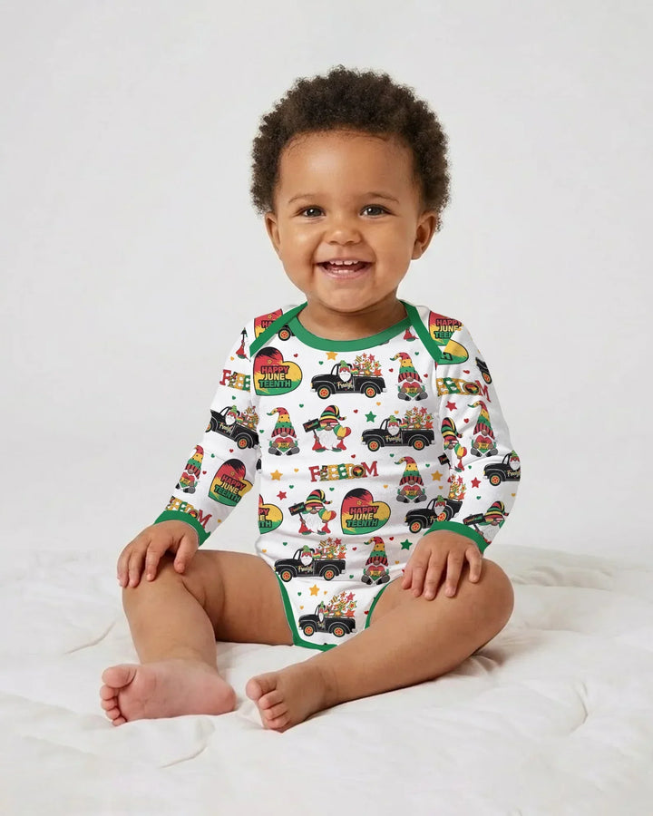 Gerippte Babykleidung mit individuellem Foto - Weich &amp; Skizzenhaft
