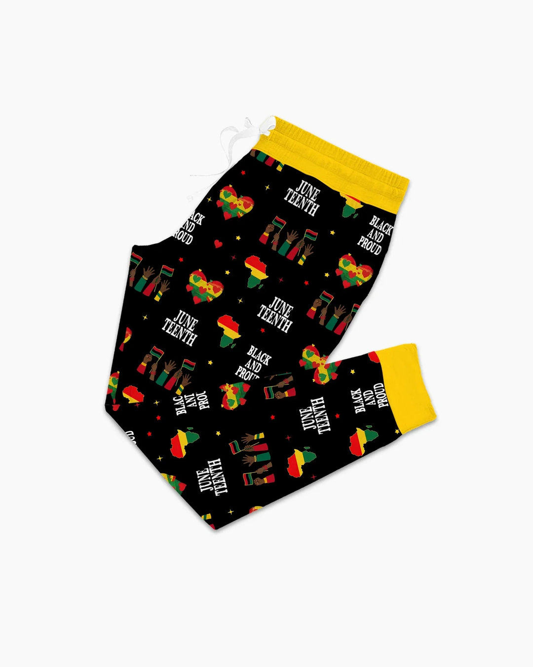 Juneteenth Schwarz und Stolz Bambus Damen Pyjama Set