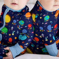 Gerippte Babykleidung mit individuellem Foto - Weich &amp; Skizzenhaft