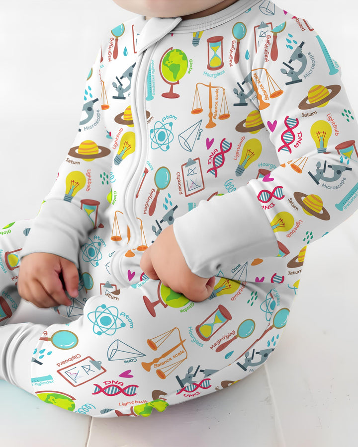 Gerippte Babykleidung mit individuellem Foto - Weich &amp; Skizzenhaft