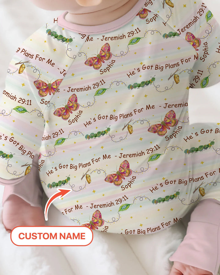 Gerippte Babykleidung mit individuellem Foto - Weich &amp; Skizzenhaft