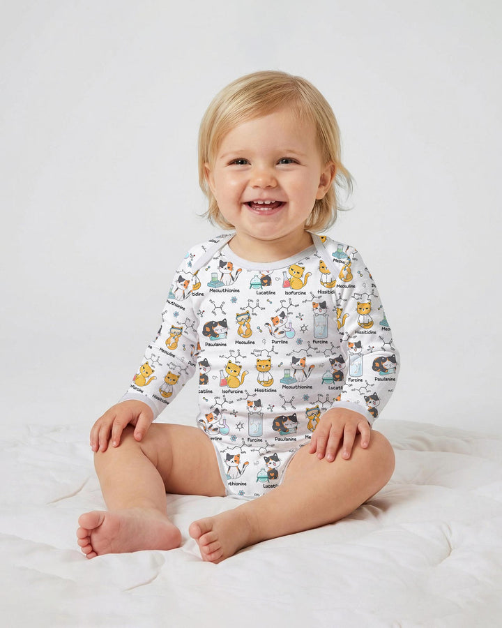 Gerippte Babykleidung mit individuellem Foto - Weich &amp; Skizzenhaft