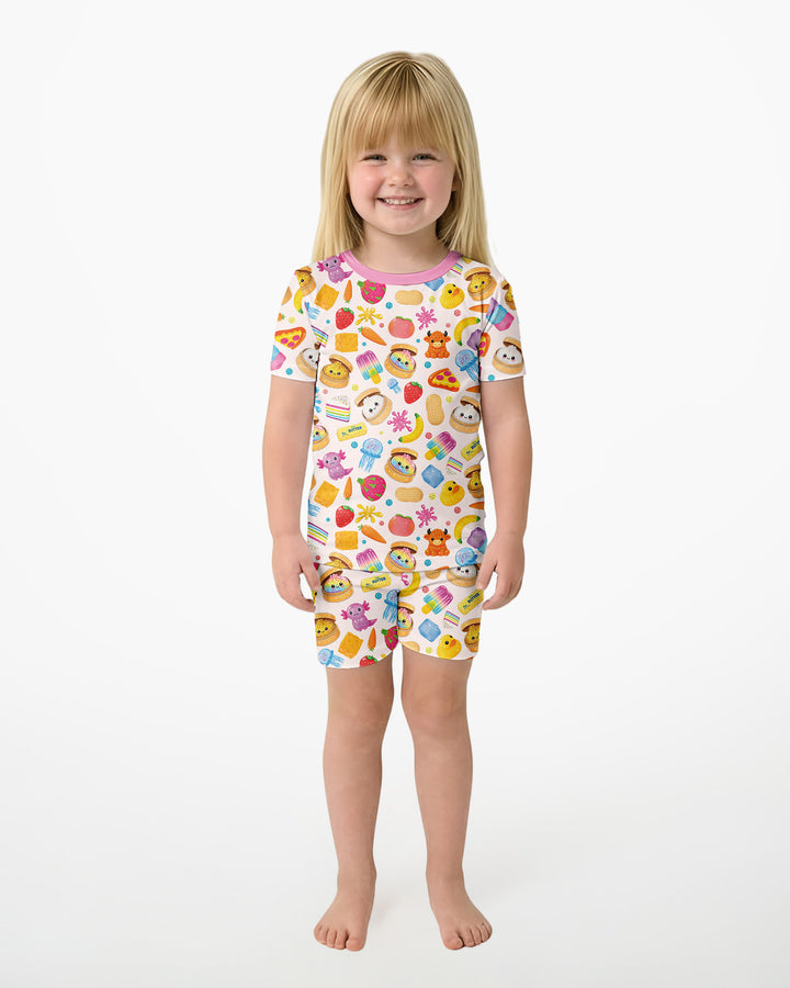 In My Squishies Era Bamboo Two Piece Short Sleeve Shorts Pajama Set