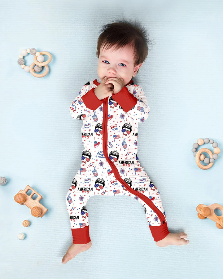 Gerippte Babykleidung mit individuellem Foto - Weich &amp; Skizzenhaft