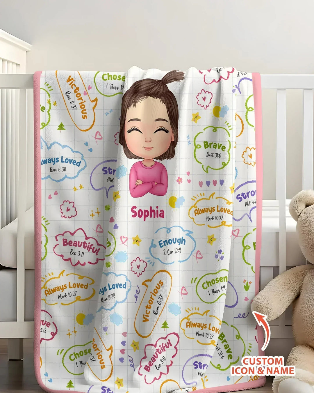 Vorlage Quilt Decke