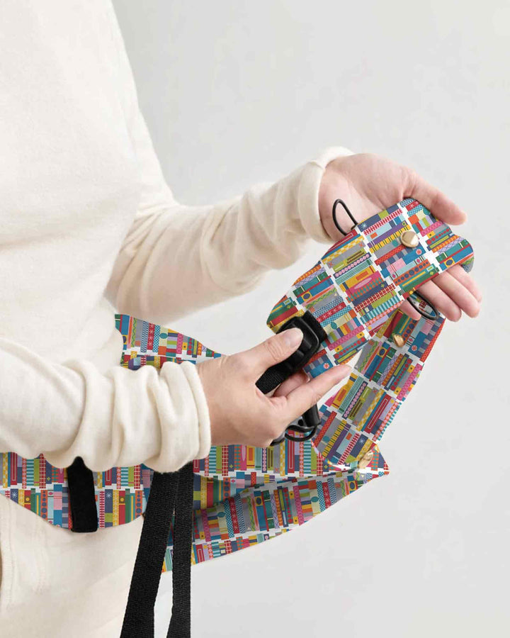 Rainbow Bookshelf Baby Carrier