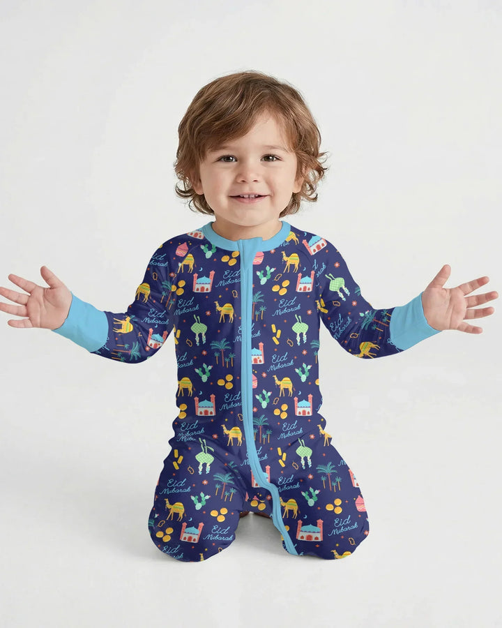Gerippte Babykleidung mit individuellem Foto - Weich &amp; Skizzenhaft