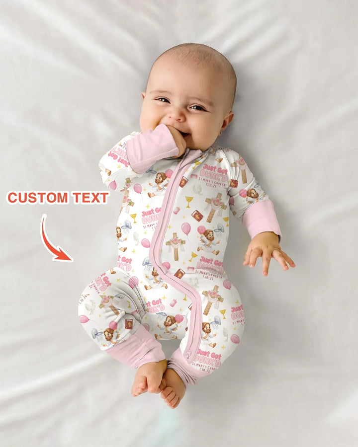 Gerippte Babykleidung mit individuellem Foto - Weich &amp; Skizzenhaft