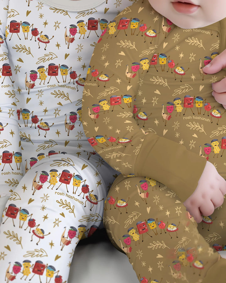 Gerippte Babykleidung mit individuellem Foto - Weich &amp; Skizzenhaft