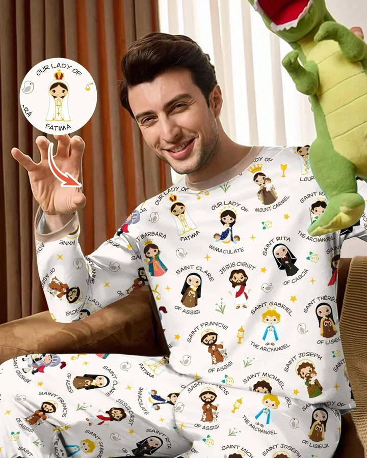 Vorlage Herren-Pyjama-Set