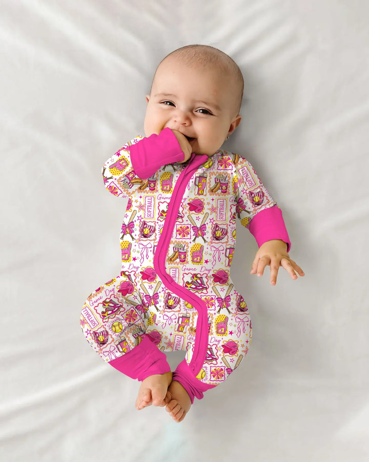 Gerippte Babykleidung mit individuellem Foto - Weich &amp; Skizzenhaft