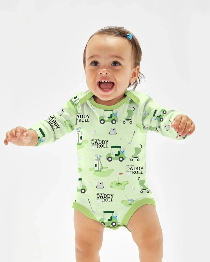 Gerippte Babykleidung mit individuellem Foto - Weich &amp; Skizzenhaft