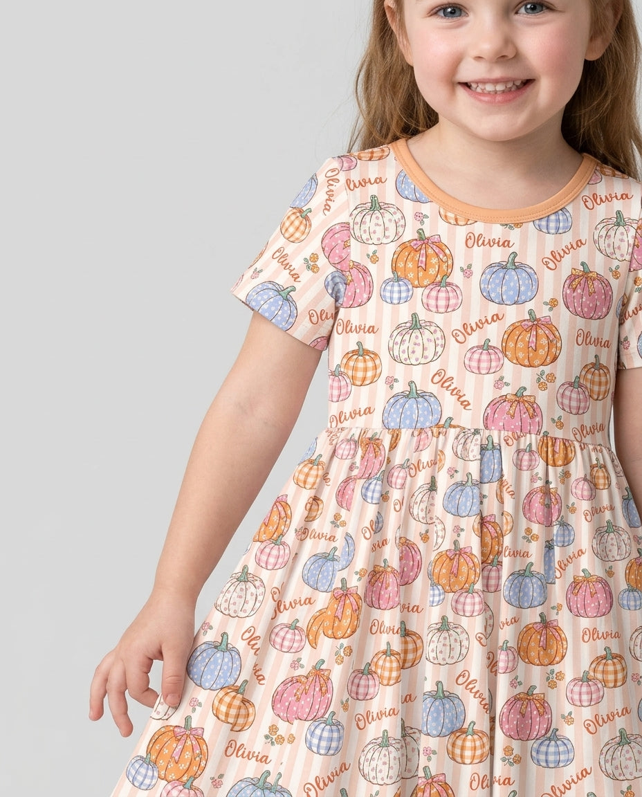 Vorlage Bambus Twirl Kleid