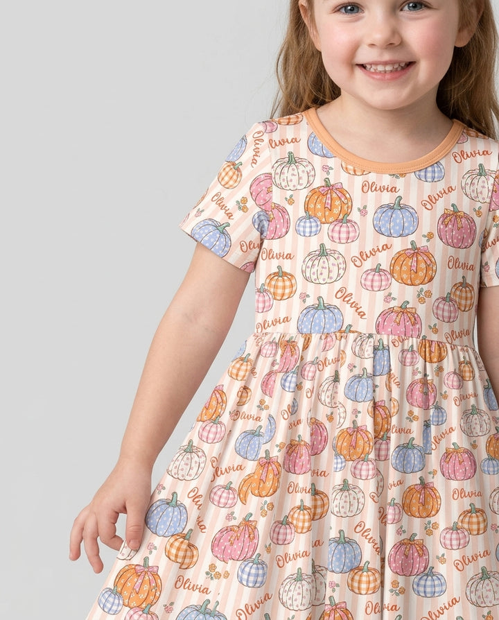 Vorlage Bambus Twirl Kleid