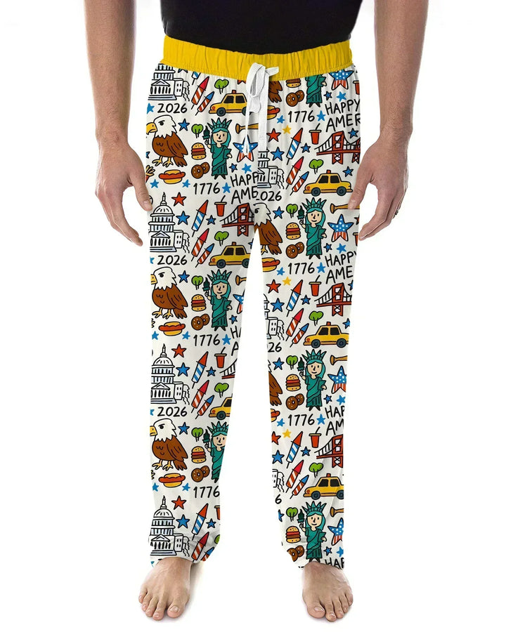 Vorlage Herren-Pyjama-Set