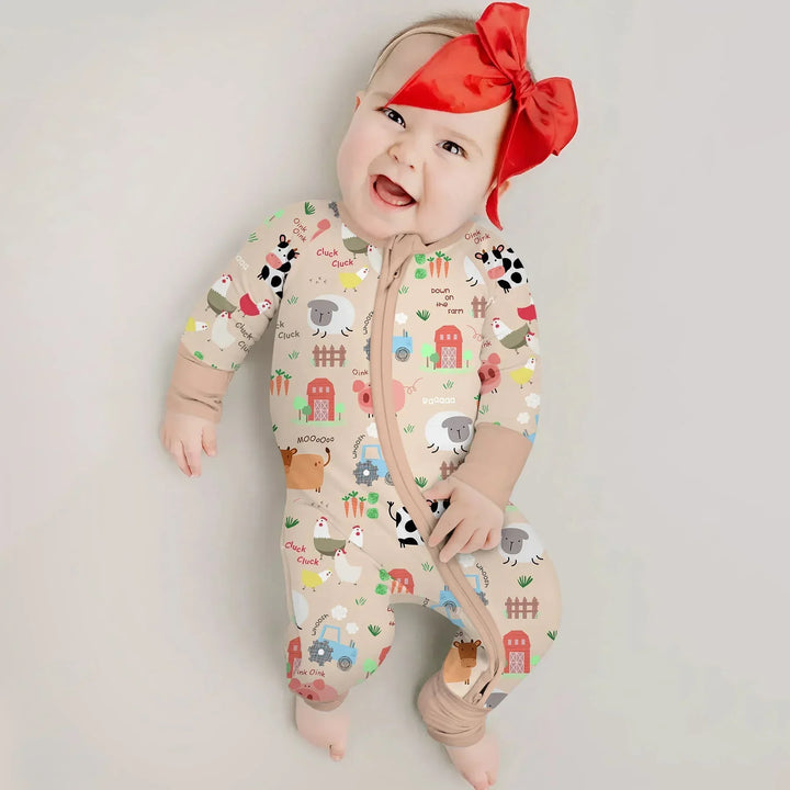 Gerippte Babykleidung mit individuellem Foto - Weich &amp; Skizzenhaft