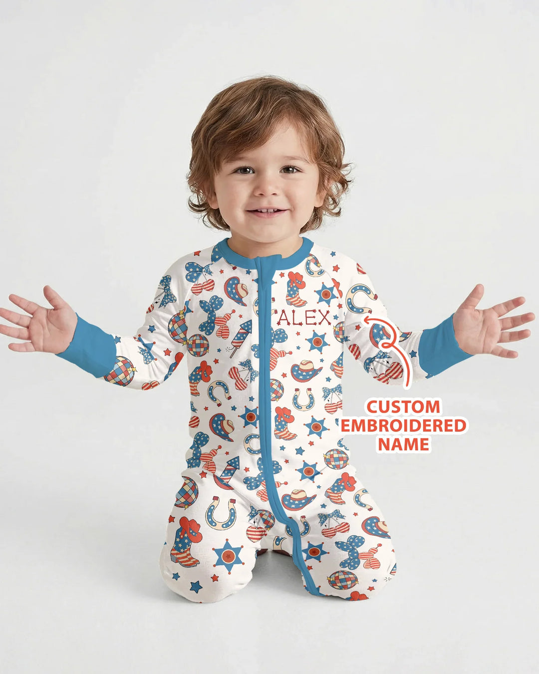 Gerippte Babykleidung mit individuellem Foto - Weich &amp; Skizzenhaft
