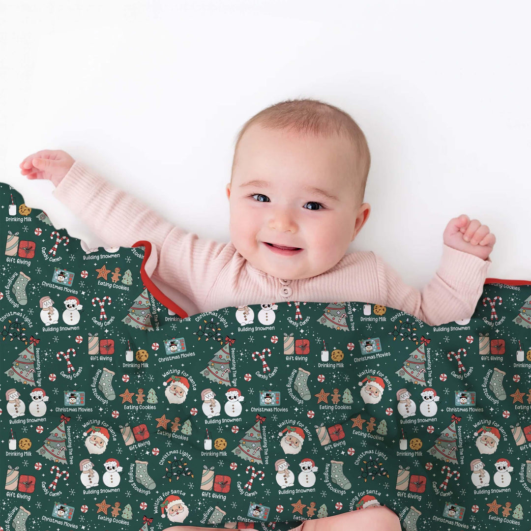 Christmas Things Bamboo Blanket