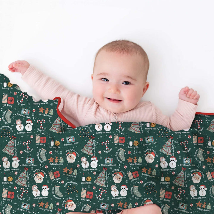 Christmas Things Bamboo Blanket