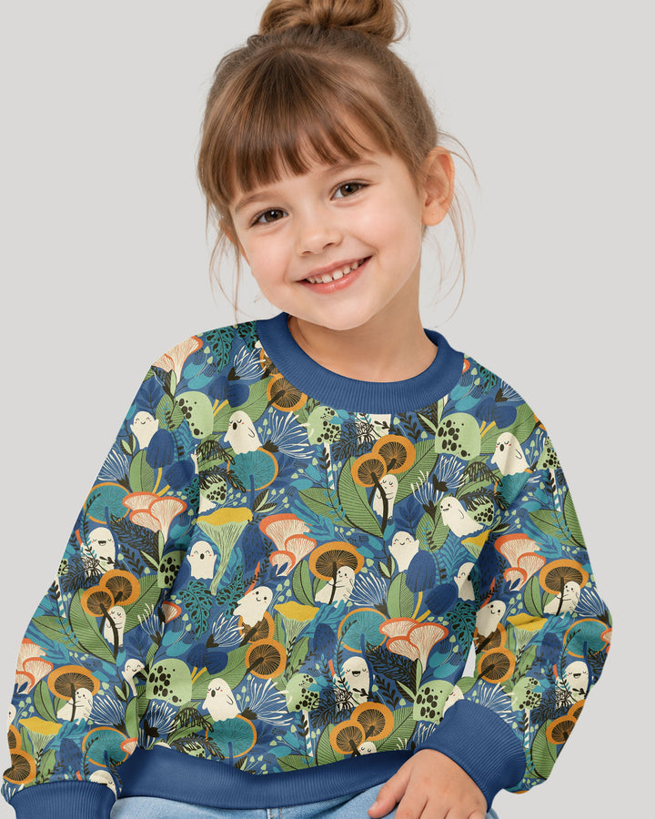 Ghost Forest Bamboo Crewneck Sweatshirt