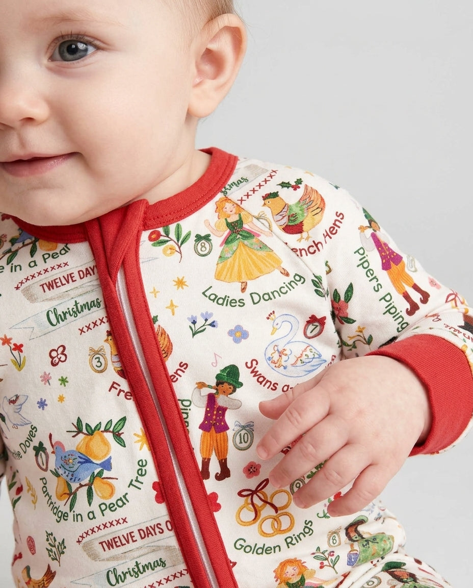The 12 Days of Christmas Bamboo Convertible Zippy