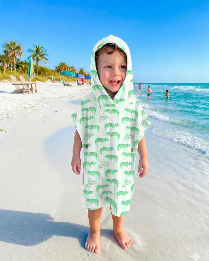 Later Gator Bambus Schwimm-Poncho