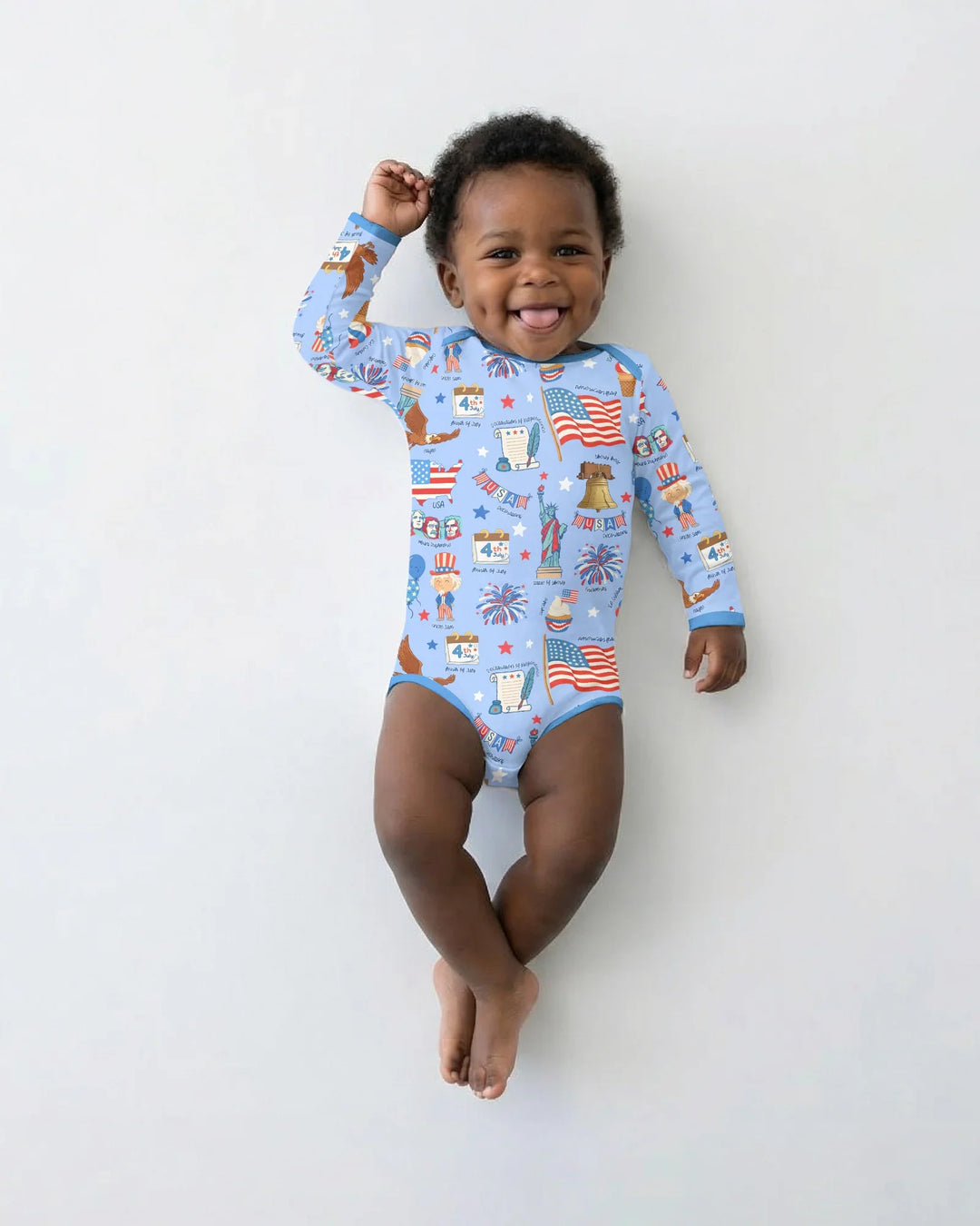 Gerippte Babykleidung mit individuellem Foto - Weich &amp; Skizzenhaft