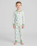 Kawaii Teddy Bamboo Two Piece Long Sleeve Pajama Set