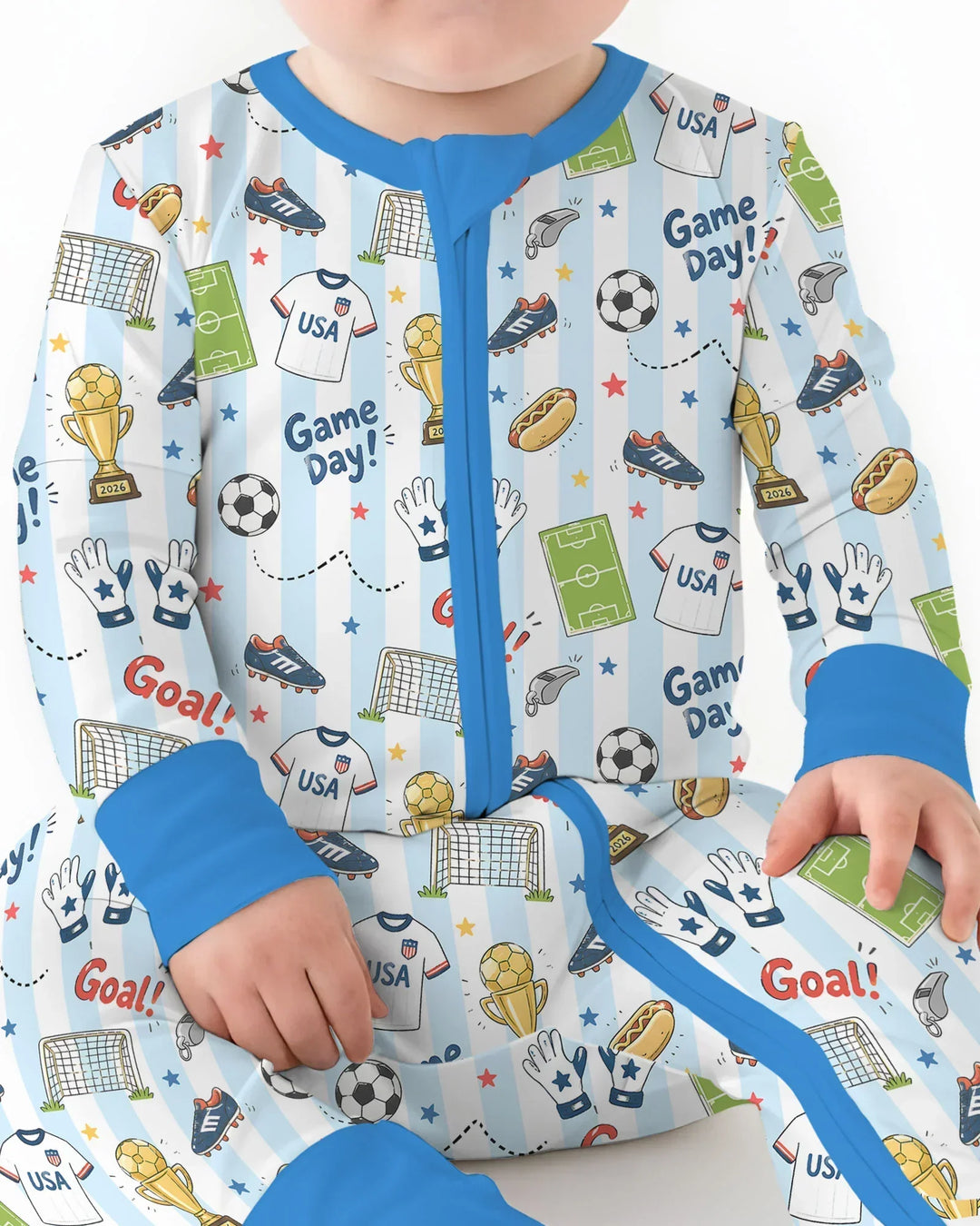 Gerippte Babykleidung mit individuellem Foto - Weich &amp; Skizzenhaft
