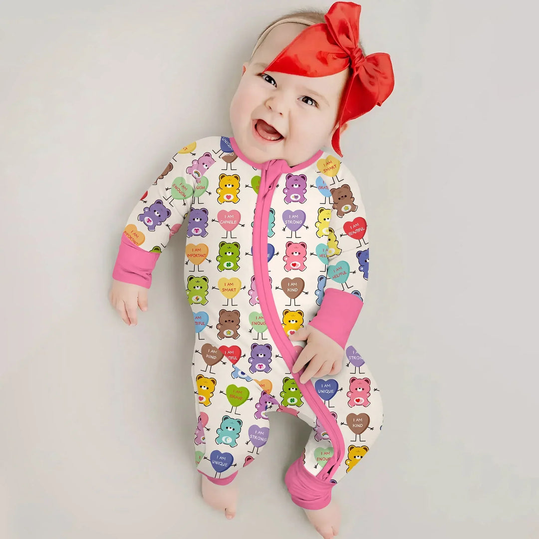 Gerippte Babykleidung mit individuellem Foto - Weich &amp; Skizzenhaft