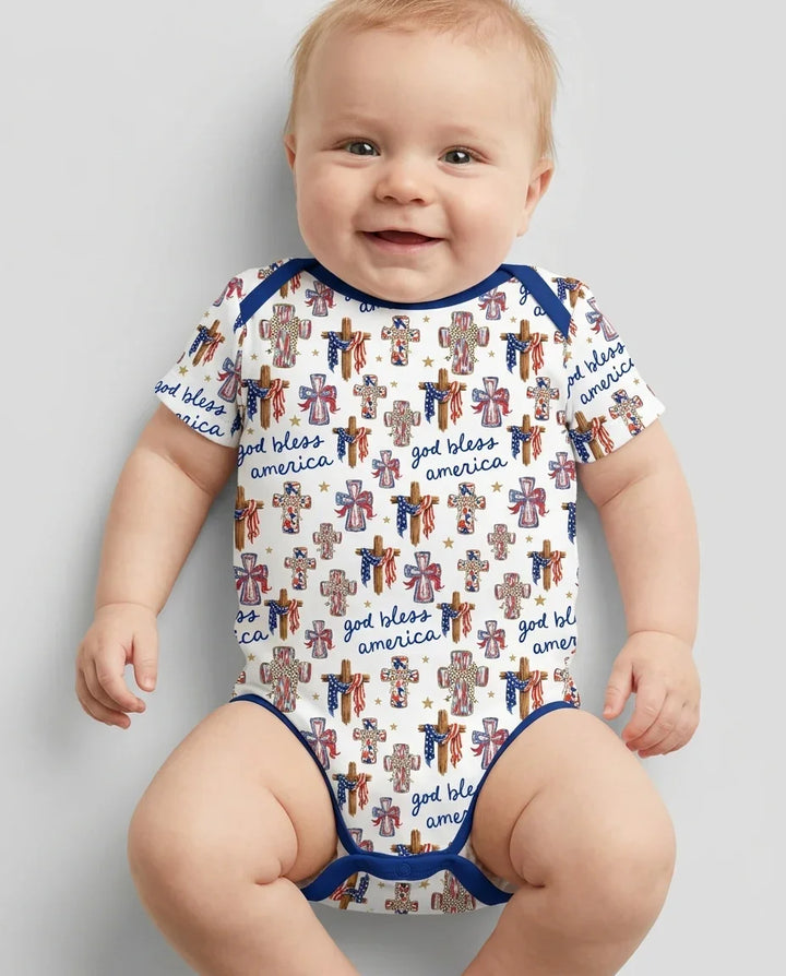 Gerippte Babykleidung mit individuellem Foto - Weich &amp; Skizzenhaft
