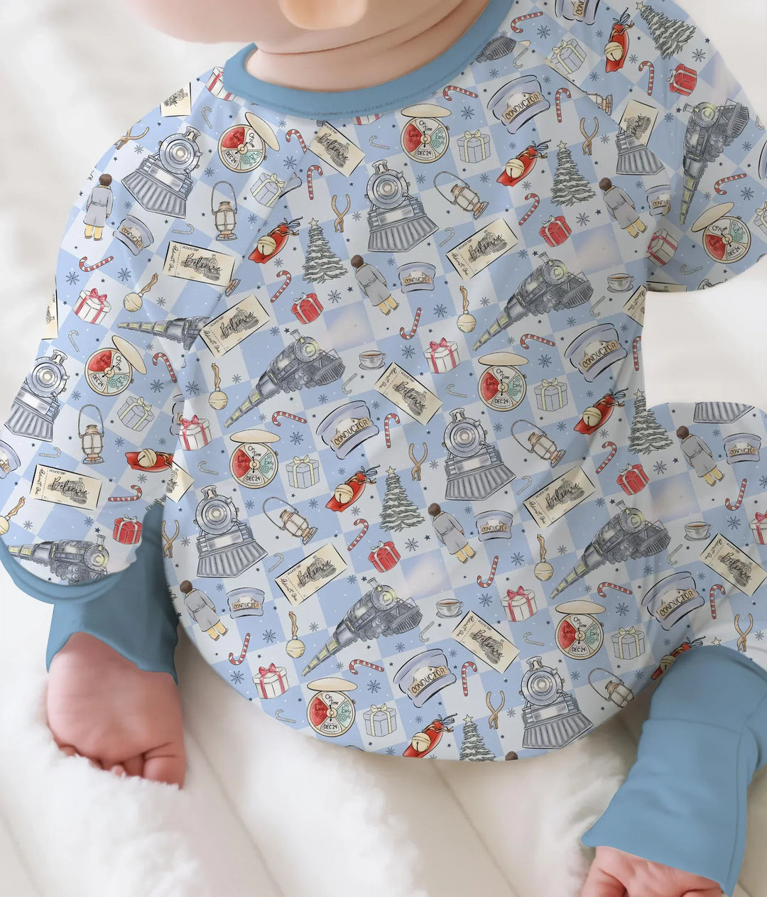 Gerippte Babykleidung mit individuellem Foto - Weich &amp; Skizzenhaft