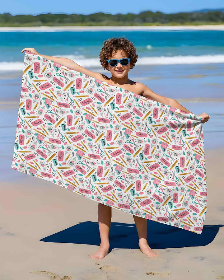 Vorlage Bambus-Strandtuch