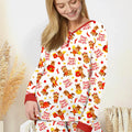 Pyjama-Set für Damen "Jahr des Pferdes" aus Bambus
