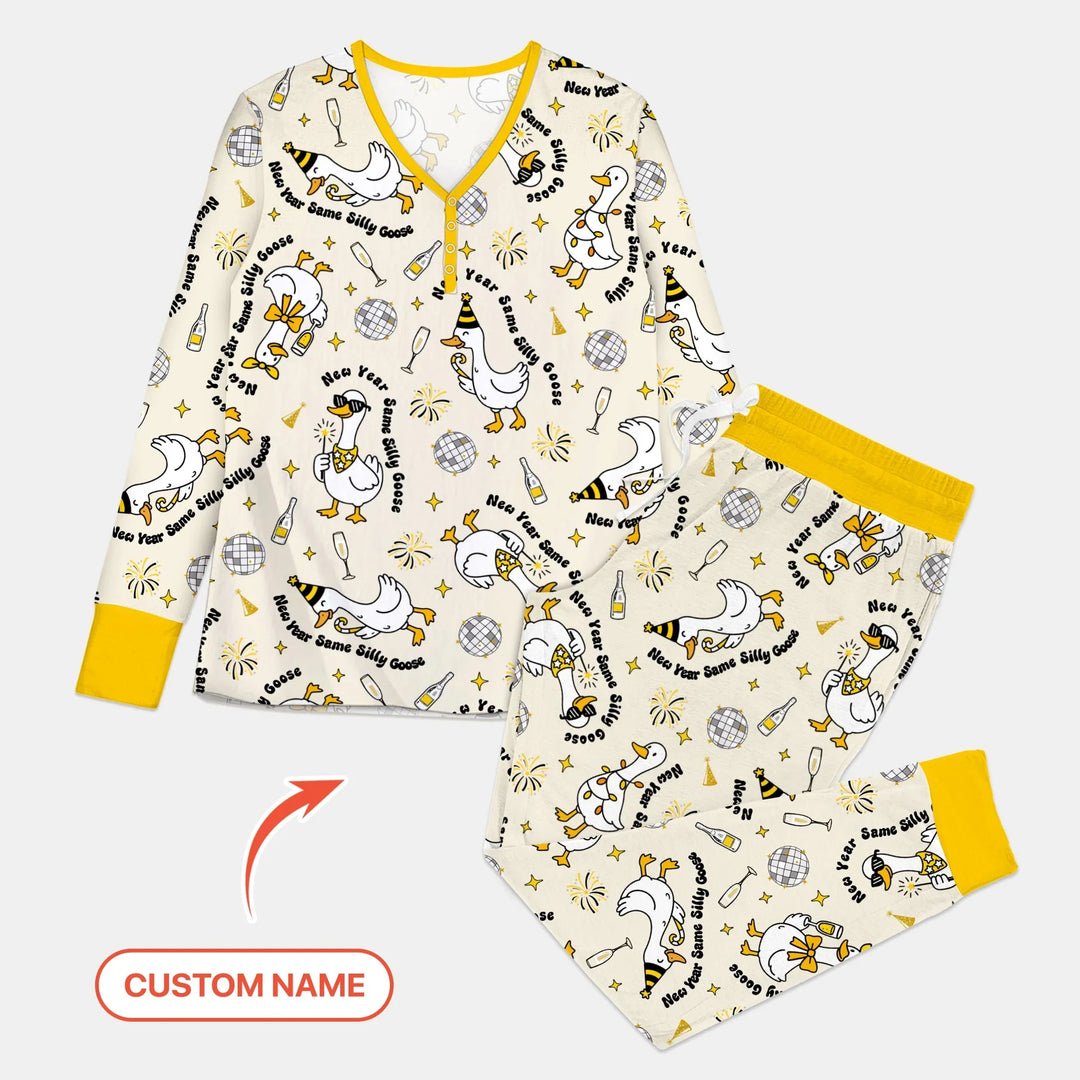 Vorlage für individuelles Damen-Pyjama-Set