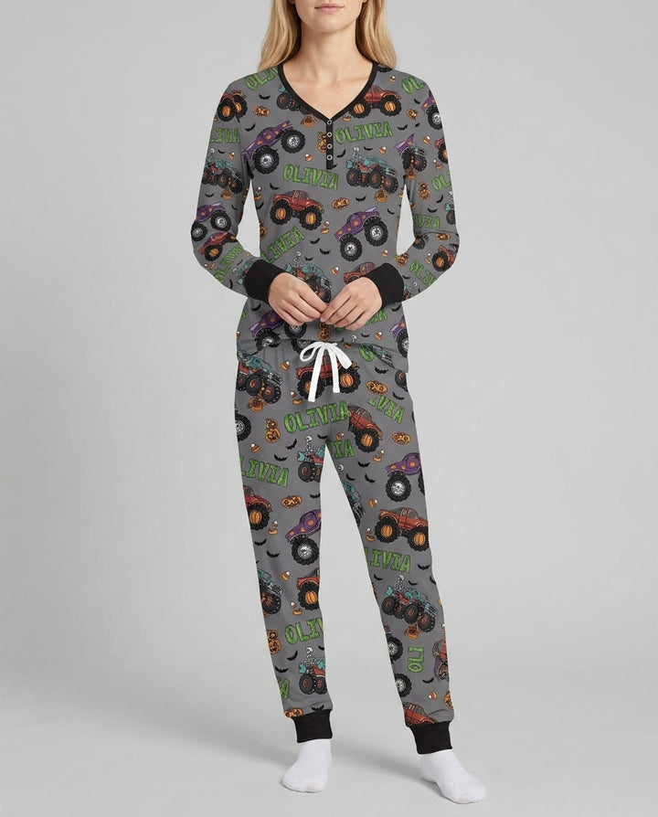 Vorlage Bambus Damen Pyjama Set