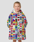 Benutzerdefinierter Bambus-Deckenhoodie (Vorlage)
