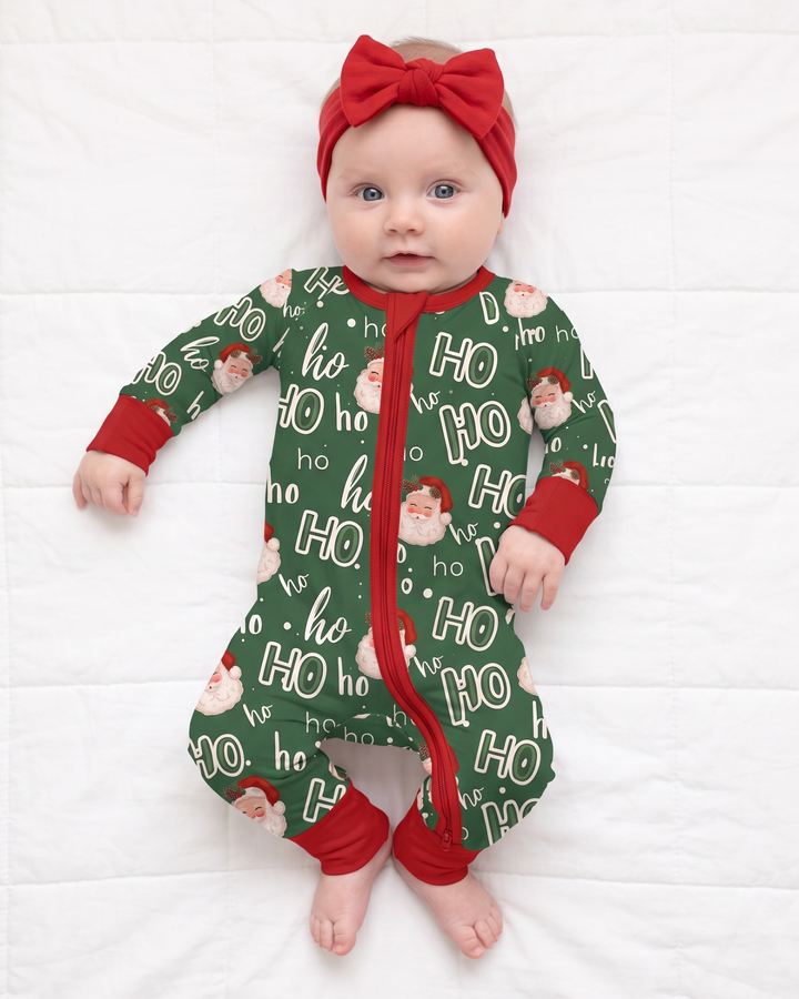Cute Santa Bamboo Convertible Zippy