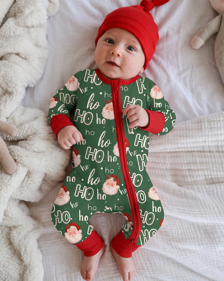 Cute Santa Bamboo Convertible Zippy