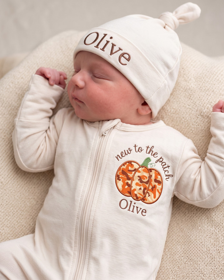 Gerippte Babykleidung mit individuellem Foto - Weich &amp; Skizzenhaft
