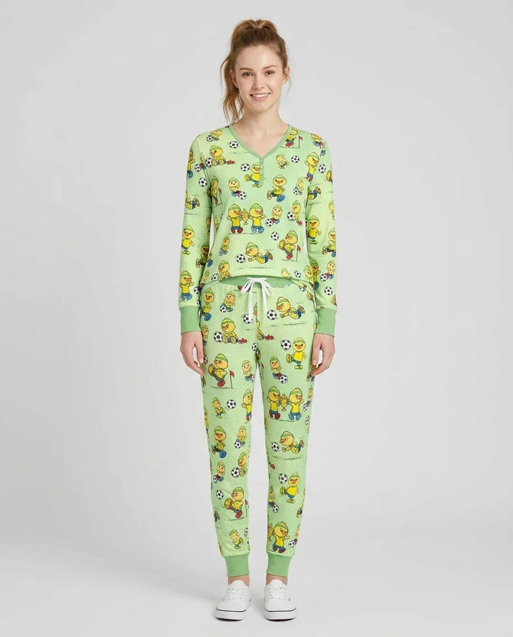Vorlage Bambus Damen Pyjama Set
