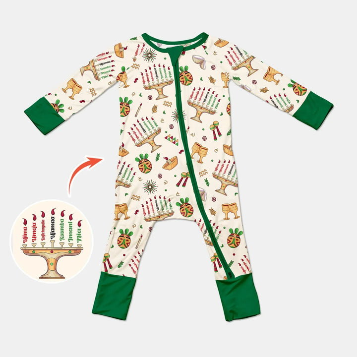 Happy Kwanzaa Bamboo Convertible Zippy
