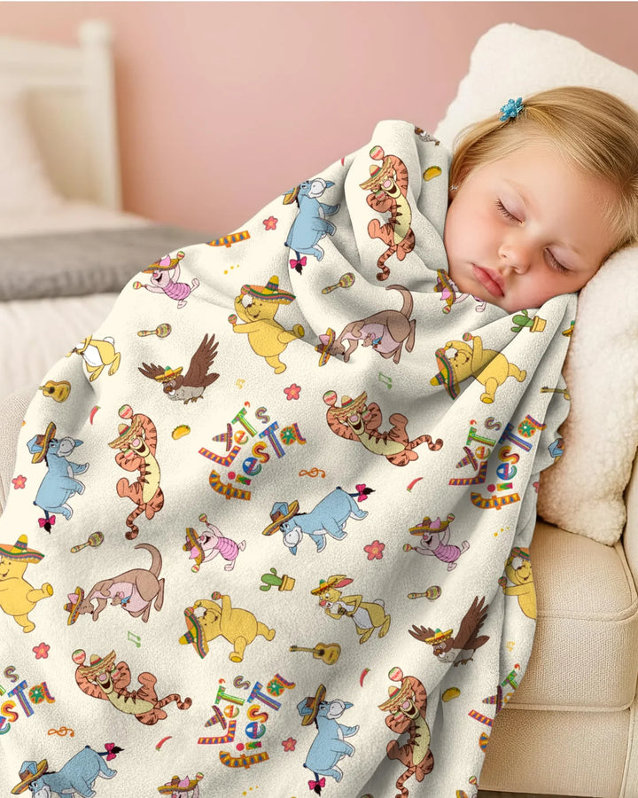 Let's Fiesta Bamboo Blanket