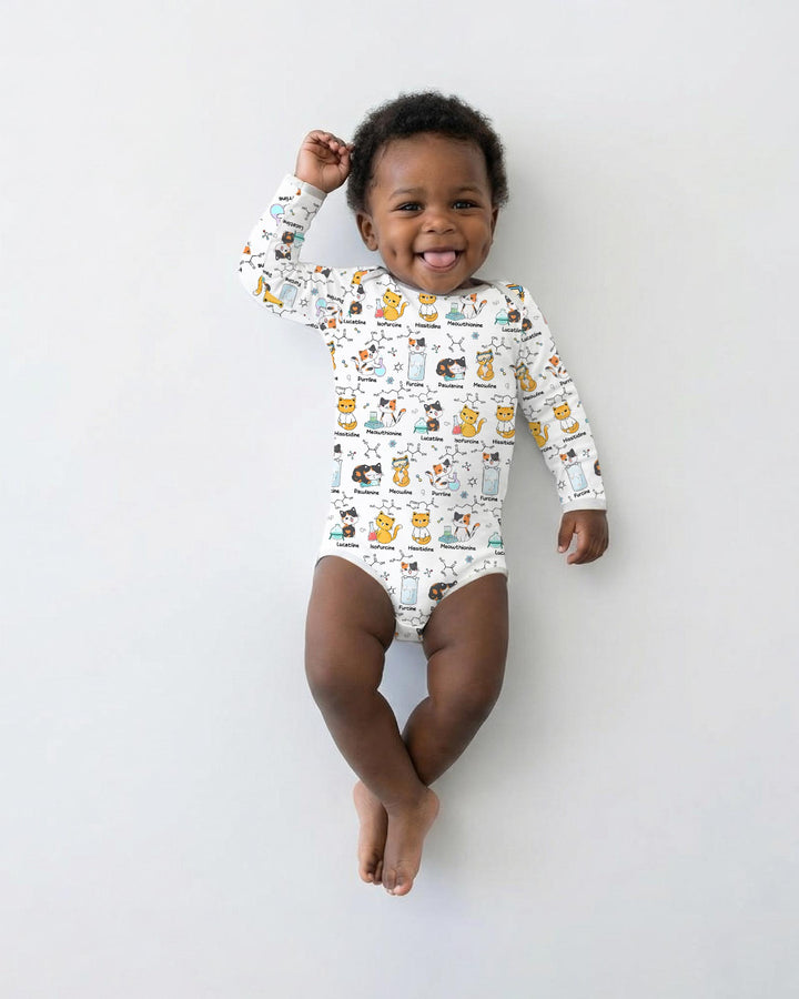 Gerippte Babykleidung mit individuellem Foto - Weich &amp; Skizzenhaft