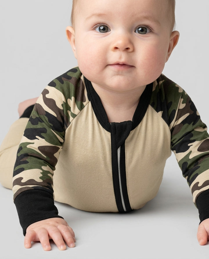 Gerippte Babykleidung mit individuellem Foto - Weich &amp; Skizzenhaft