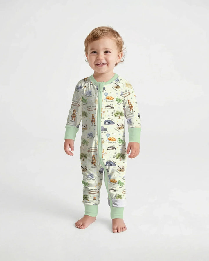 Gerippte Babykleidung mit individuellem Foto - Weich &amp; Skizzenhaft