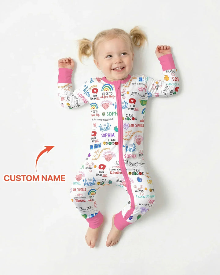 Gerippte Babykleidung mit individuellem Foto - Weich &amp; Skizzenhaft