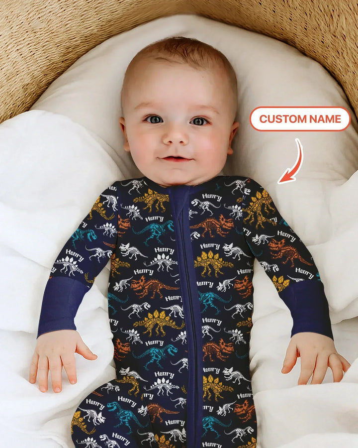 Gerippte Babykleidung mit individuellem Foto - Weich &amp; Skizzenhaft