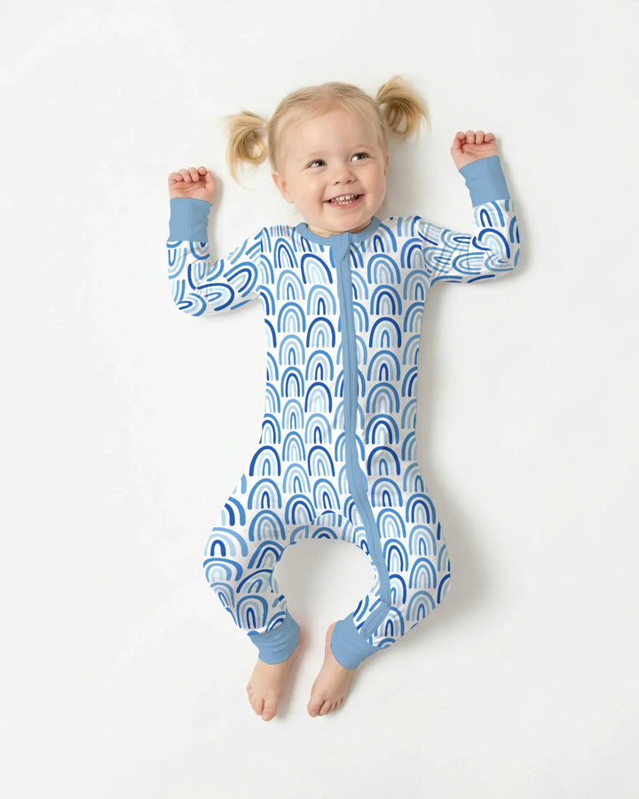 Gerippte Babykleidung mit individuellem Foto - Weich &amp; Skizzenhaft