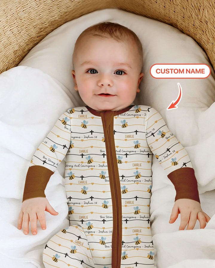 Gerippte Babykleidung mit individuellem Foto - Weich &amp; Skizzenhaft